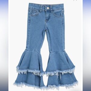 Girls Flare Denim Jeans